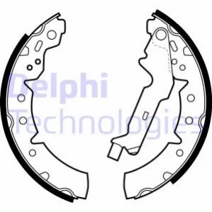 Гальмівні колодки, барабанні DELPHI LS1883 (фото 1)