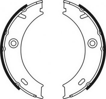 Гальмівні колодки, барабанні ABE CRM003ABE