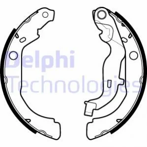 Гальмівні колодки, барабанні DELPHI LS2127 (фото 1)