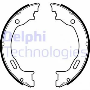 Барабанные тормозные колодки DELPHI LS2077 (фото 1)