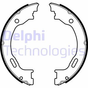 Барабанные тормозные колодки DELPHI LS2077