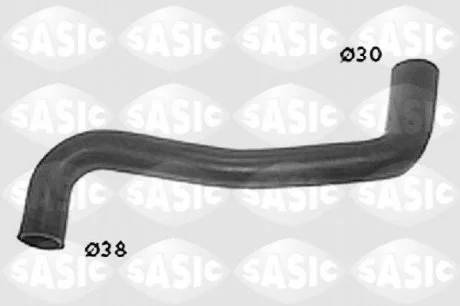 Шланг радиатора (пр-во Sasic) SASIC SWH0489