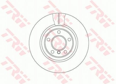 Диск гальмівний двосекційний TRW DF6616S