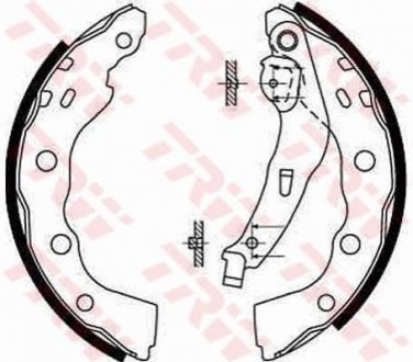Гальмівні колодки, барабанні TRW GS8665