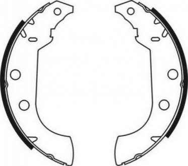 Гальмівні колодки, барабанні ABE C0P008ABE