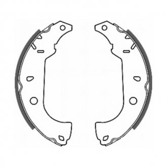 Гальмівні колодки, барабанні ABE C0F004ABE