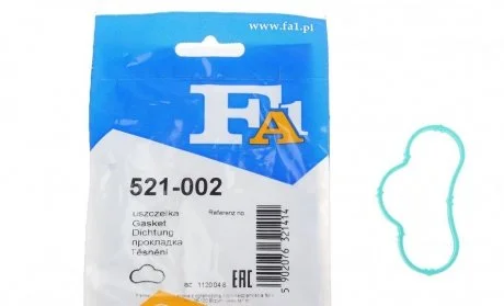 Прокладка, впускний колектор Fischer Automotive One (FA1) 521002