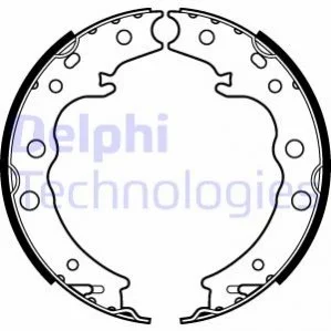 Гальмівні колодки, барабанні DELPHI LS2125 (фото 1)
