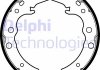 Гальмівні колодки, барабанні DELPHI LS2125 (фото 1)