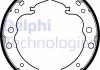Гальмівні колодки, барабанні DELPHI LS2125 (фото 1)
