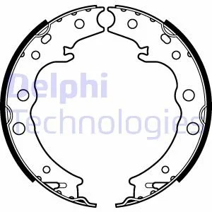 Гальмівні колодки, барабанні DELPHI LS2125