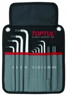 Комплект шестигранних ключів TOPTUL GPAQ1101