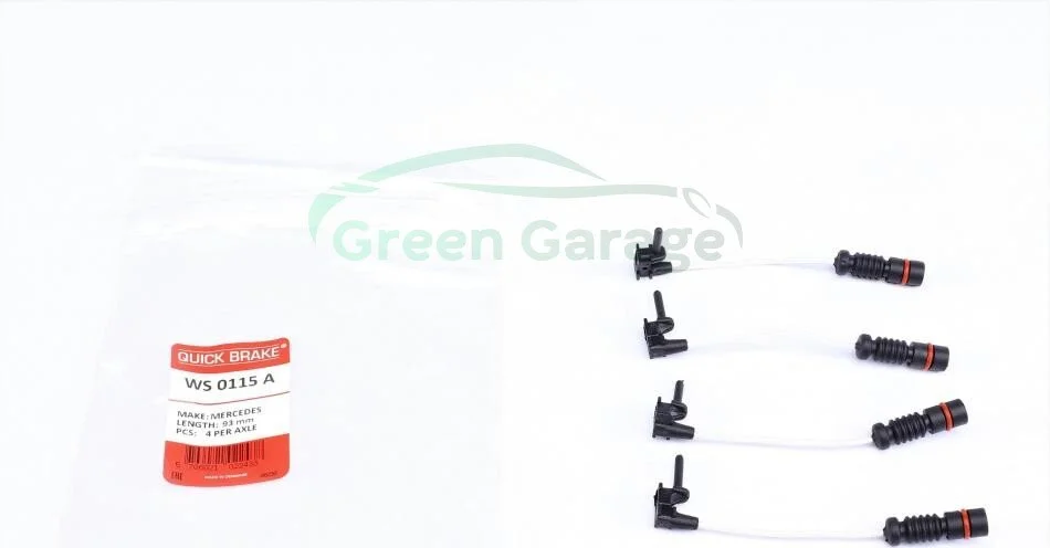 Гальмівні колодки, барабанні QUICK BRAKE WS0115A (фото 1)