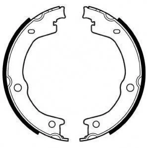 Барабанные тормозные колодки DELPHI LS2118