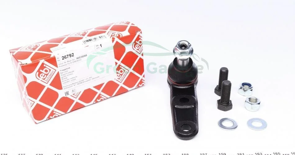 Опора шаровая CHEVROLET AVEO передн. ось (пр-во Febi) FEBI BILSTEIN 26792 (фото 1)