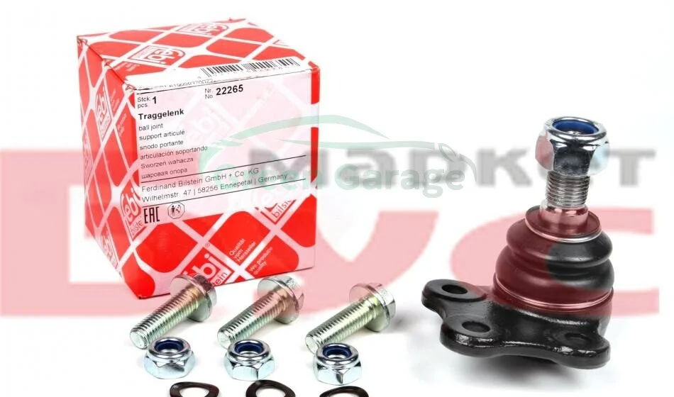 Опора шаровая RENAULT LAGUNA (01-) передн. (пр-во Febi) FEBI BILSTEIN 22265 (фото 1)