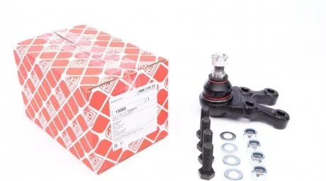 Опора шаровая MITSUBISHI PAJEROII, PAJERO SPORT, L200 90- перед. мост справа низ (Пр-во FEBI) FEBI BILSTEIN 15069