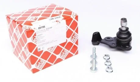Опора шаровая OPEL OMEGA A, SENATOR B 86-94 перед. мост слева низ (Пр-во FEBI) FEBI BILSTEIN 05195