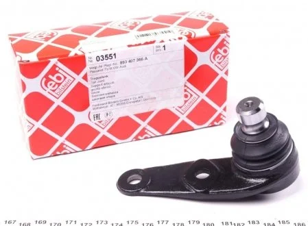 Кульова опора FEBI BILSTEIN 03551