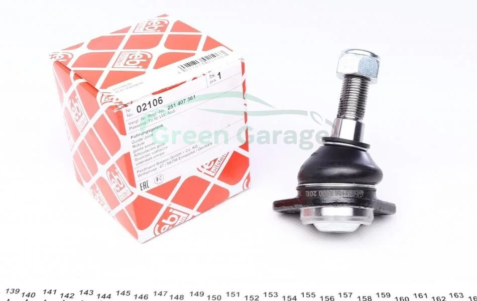 Опора шаровая VW T2 (-90) верхн. (пр-во Febi) FEBI BILSTEIN 02106 (фото 1)