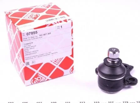 Опора шаровая VW GOLF, JETTA II (-91) (пр-во Febi) FEBI BILSTEIN 07855