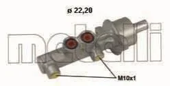 Головний гальмівний циліндр METELLI 050538