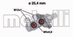 Головний гальмівний циліндр METELLI 050571