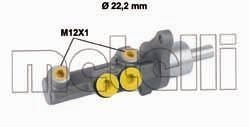 Головний гальмівний циліндр METELLI 050720