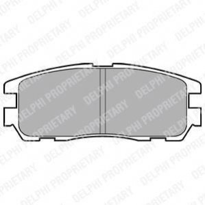 Гальмівні(тормозні) колодки DELPHI LP965