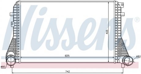 ІнтеркулерPASSAT 10- 2,0TSI NISSENS 96542