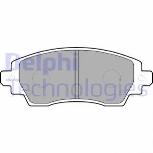 Гальмівні(тормозні) колодки DELPHI LP1560 (фото 1)