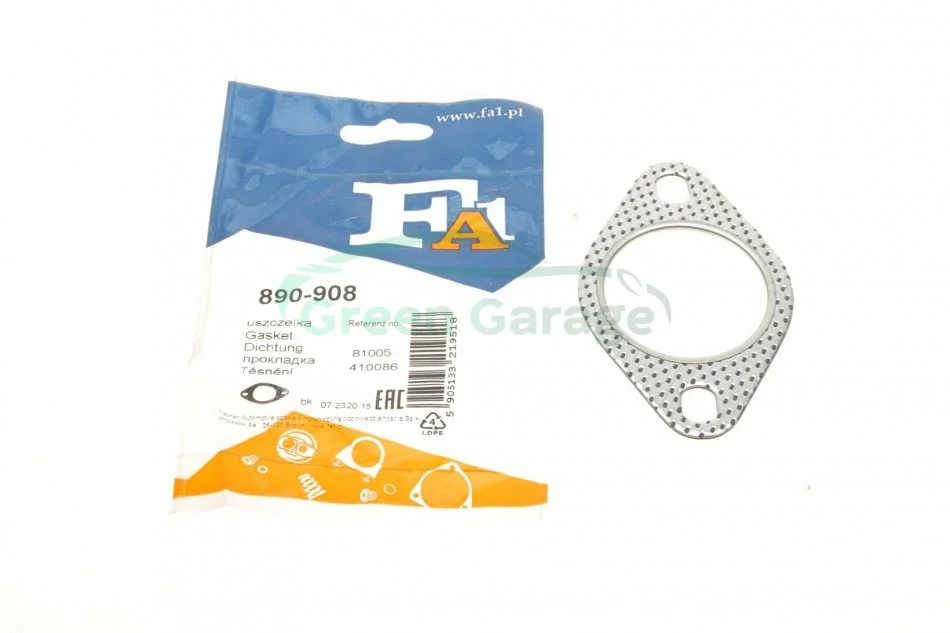 Прокладка вихлопної системи Fischer Automotive One (FA1) 890908 (фото 1)