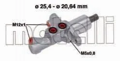 Головний гальмівний циліндр METELLI 050748