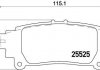 Комплект гальмівних колодок BREMBO P83132 (фото 1)