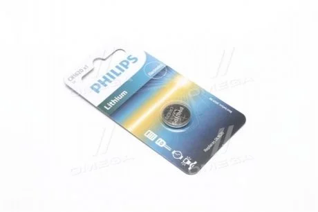 Батарейки кнопкові, літієві PHILIPS CR162000B