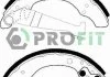 Колодки гальмівні барабанні PROFIT 50010150 (фото 1)