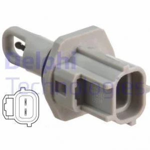 Датчик температури вхідного повітря FORD COUGAR, FIESTA IV, FIESTA/MINIVAN, FOCUS I, FOCUS I/KOMBI, KA, MONDEO I, MONDEO II, PUMA, TOURNEO CONNECT, TRANSIT CONNECT 1.0-4.0 01.93-12.13 DELPHI TS10503