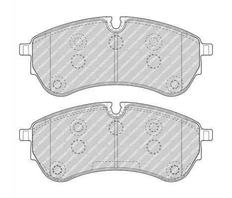 Тормозные колодки FERODO FVR5067 (фото 1)