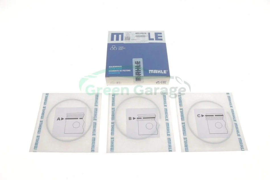 Кільця поршневі R 2.3DCI 1P MAHLE / KNECHT 011RS001080N0 (фото 1)
