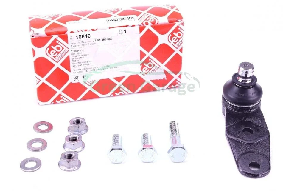 Опора шаровая RENAULT MEGANE, R19, R21, EXPRESS (86-95, 95-) (пр-во Febi) FEBI BILSTEIN 10640 (фото 1)