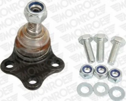 Опора шаровая OPEL VIVARO, RENAULT ESPACE IV, TRAFIC II 01- перед. мост (Пр-во MONROE) MONROE L25527