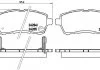 KLOCKI HAMULCOWE XTRA PRZOD BREMBO P16013X (фото 1)