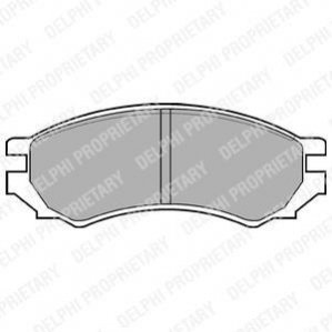 Гальмівні(тормозні) колодки Delphi LP670