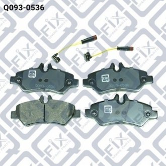 Колодки гальмівні задн диск Q-fix Q0930536