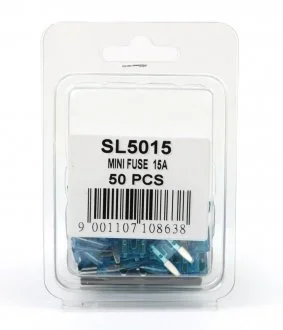 Запобіжник плоский Mini 15A SHAFER SL5015