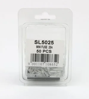 Запобіжник плоский Mini 25A SHAFER SL5025