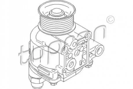 Mechaniczna pompa prуїniowa TOPRAN / HANS PRIES 304136