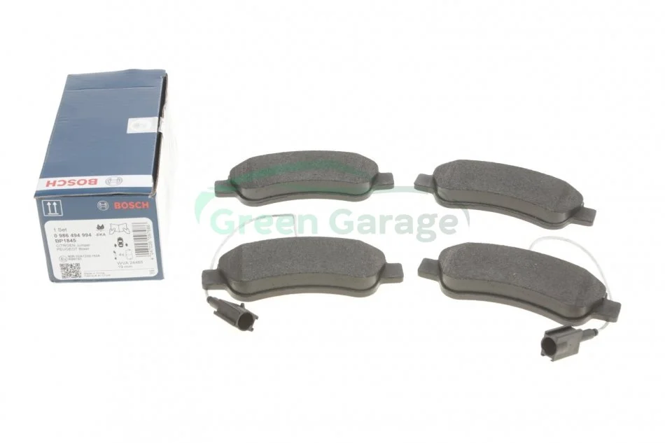 Гальмівні колодки, дискові BOSCH 0986494994 (фото 1)