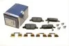Гальмівні колодки, дискові BOSCH 0986494935 (фото 1)