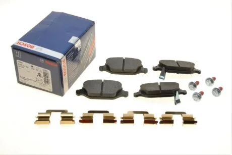 Гальмівні колодки, дискові BOSCH 0986494935